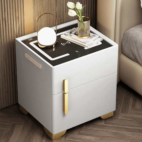 Smart Nightstand With Safe