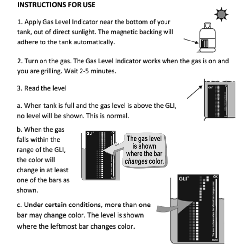 Magnetic gaz level indicator