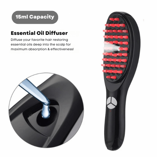 Led Light Therapy Hair Brush