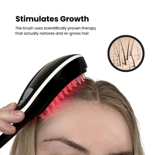 Led Light Therapy Hair Brush