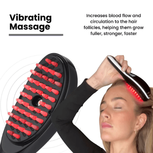 Led Light Therapy Hair Brush