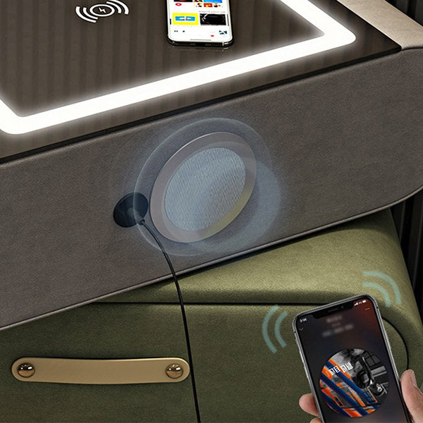 Smart Nightstand With Speaker