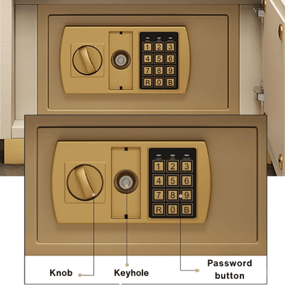 Smart Nightstand With Safe