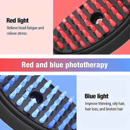 Led Light Therapy Hair Brush